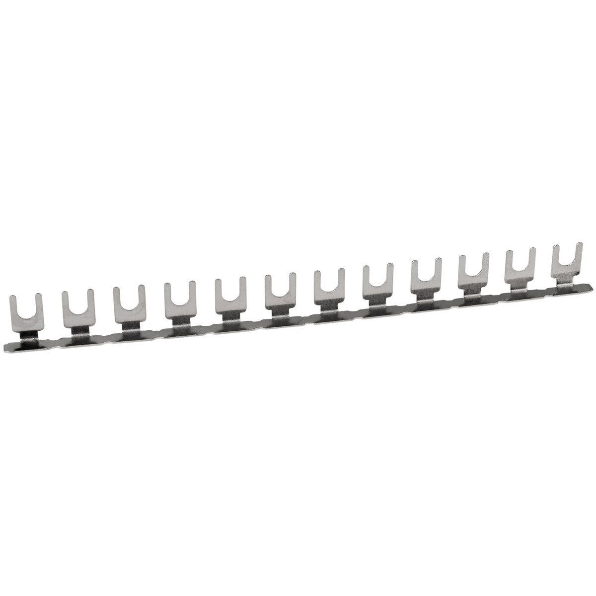 12 Terminal Noninsulated Shorting / Jumper Bar for 11mm Pitch Barrier Strip